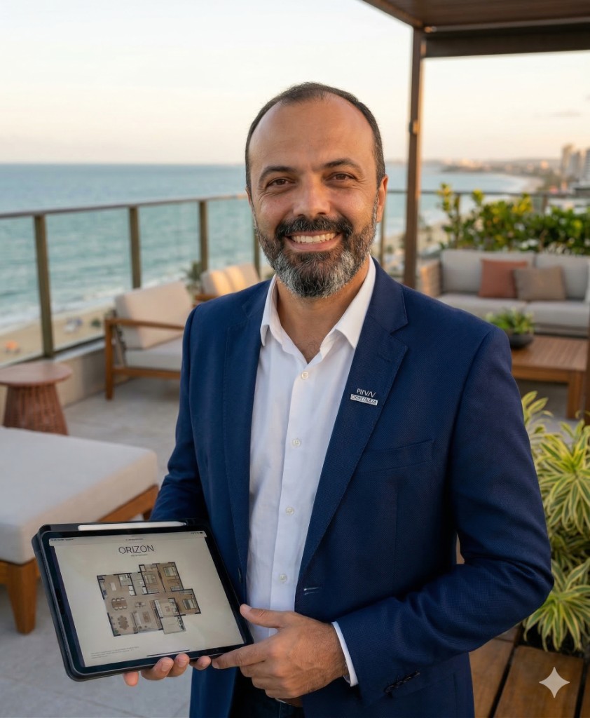 Fabrício Café, corretor exclusivo Direcional e Riva